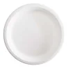 Piatto Piano Polpa di Cellulosa Ø 26 cm 50 pz SIAM QUALITY