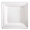 Piatto Quadrato Polpa Di Cellulosa 26x26 cm 50 pz SIAM QUALITY