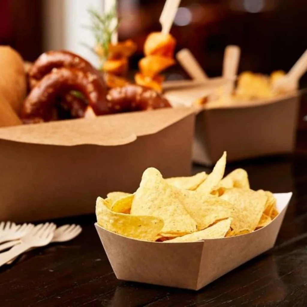 Vaschetta Fritti Avana Take Away 18x12x4 cm 100 pz LEONE