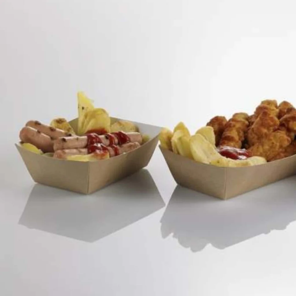 Vaschetta Fritti Avana Take Away 18x12x4 cm 100 pz LEONE