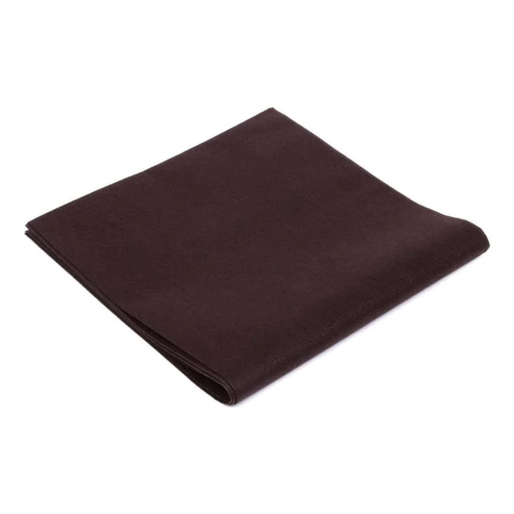 Tovaglia Coprimacchia TNT Marrone 150x150 cm 5 pz RO.IAL