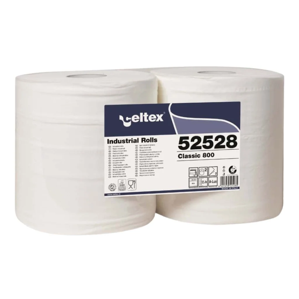 Rotoloni Industriali Carta Classic 800 2rt INDUSTRIE CELTEX