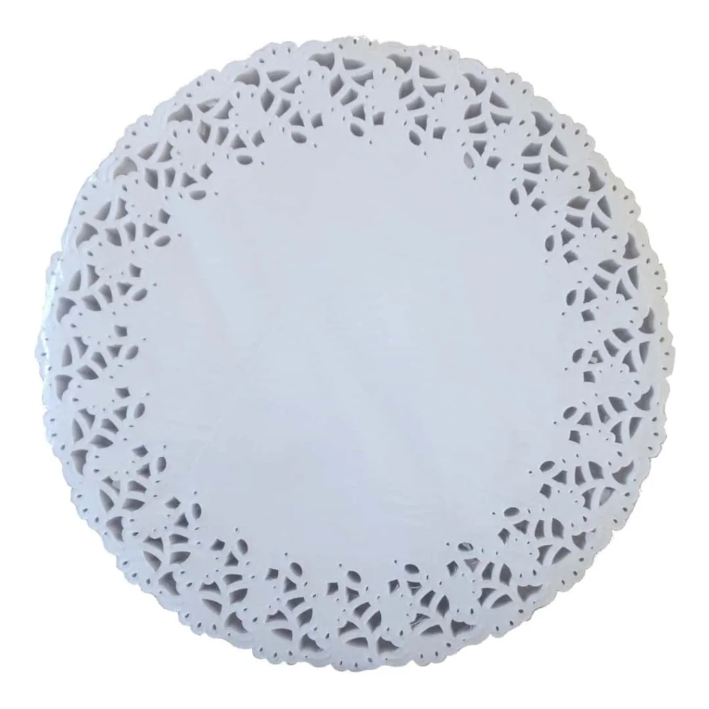 Pizzi Tondi Bianchi 20 cm 250 pz MONOUTILE