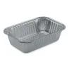Vaschette Alluminio 3 Porzioni Alta 100 pz CONTITAL