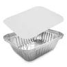Vaschette Alluminio 2 Porzioni L Bassa 100 pz CONTITAL