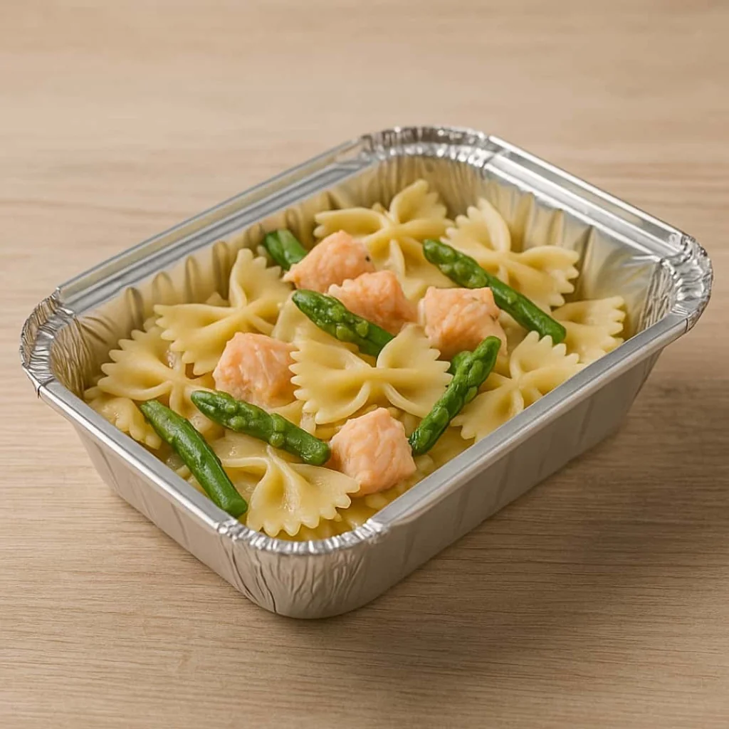 Vaschette Alluminio 2 Porzioni L Bassa 100 pz CONTITAL