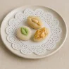 Pizzi Tondi Lucidi Bianchi 10 cm 250pz LEONE