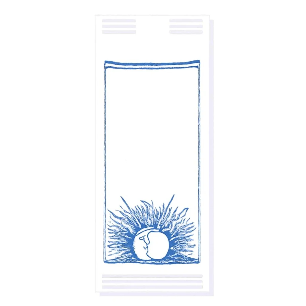 Bujste Portaposate Bianca Sole/Luna Blu 1000 pz DT