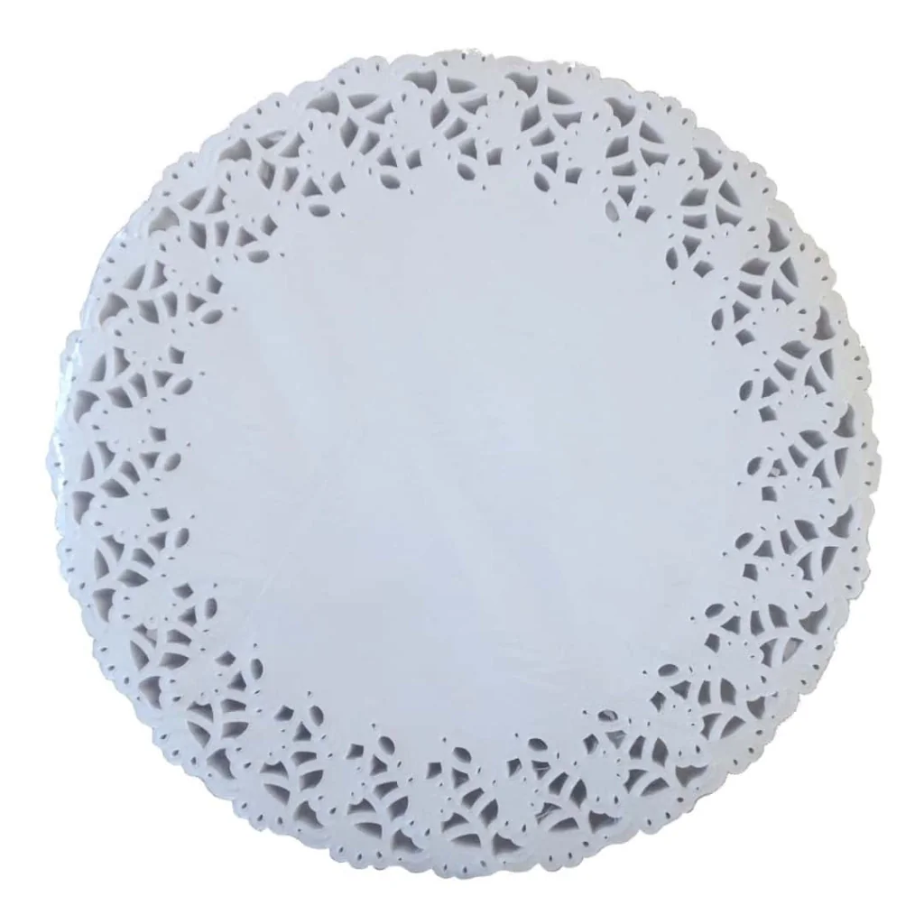 Pizzi Sottotorta Tondi Bianchi 24 cm 250 pz MONOUTILE