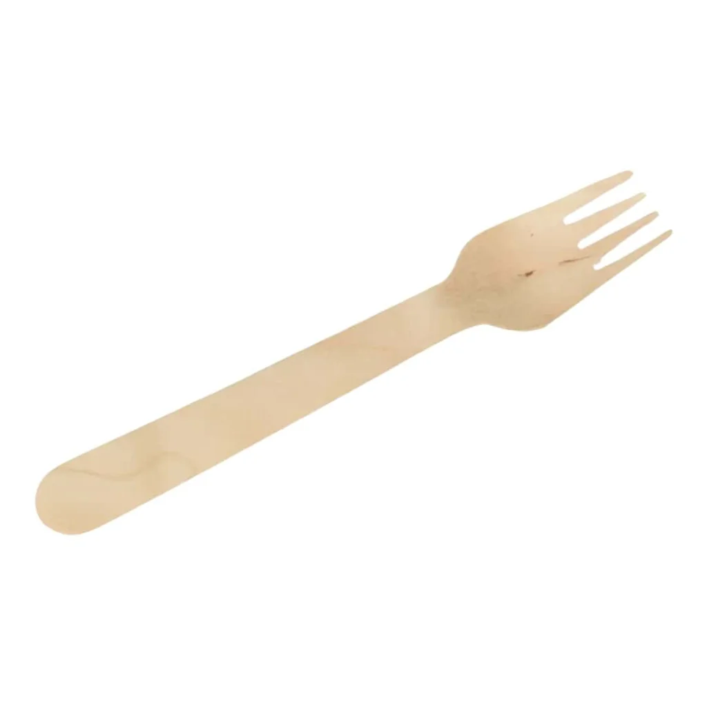 Forchetta Legno Bio 16 cm 25 pz DT