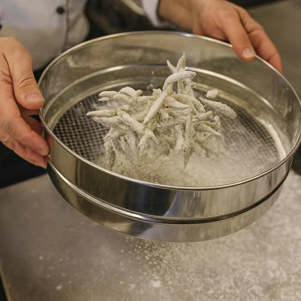 Setaccio Pesce Acciaio Maglia Larga ø 35 cm COMAS