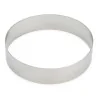 Fascia Torta Inox Tonda ø 300x40 mm PAVONI