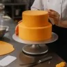 Ripiano Alzata Torte Girevole Acciaio ø 30 cm THERMOHAUSER