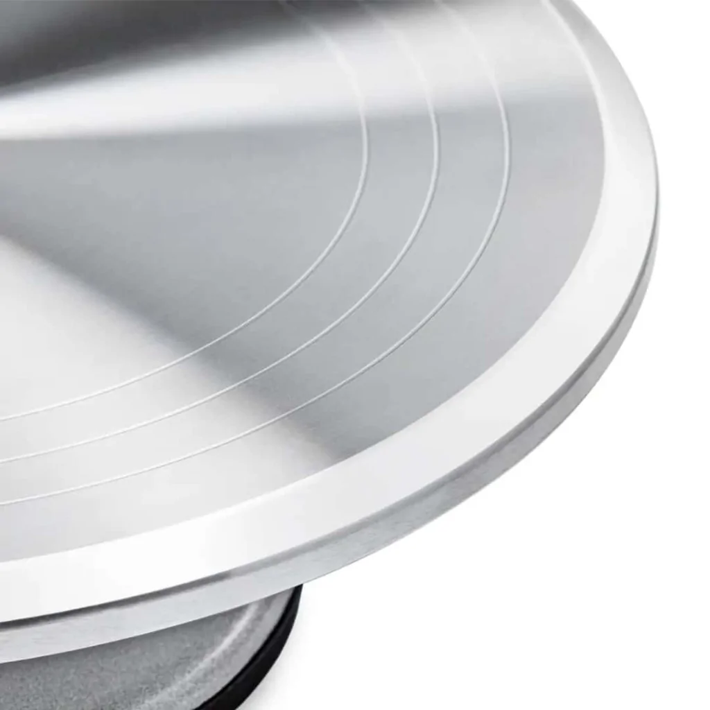 Ripiano Alzata Torte Girevole Acciaio ø 30 cm THERMOHAUSER