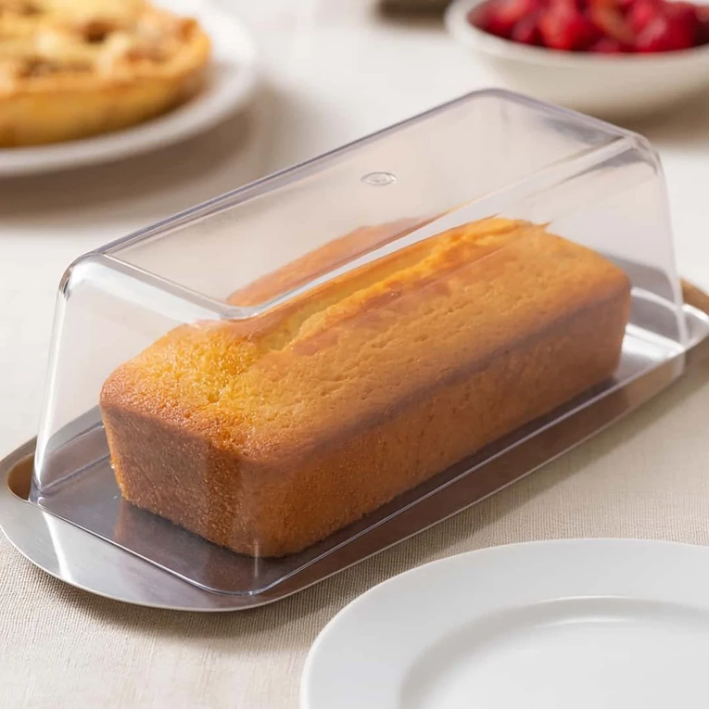 Contenitore Plum Cake con Coperchio 35x17x10 cm EVA COLLECTION
