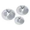 Kit 3 Stampi Corolla Fiore MARTELLATO