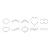 Set 10 Pinze Decorazione SAMBONET PADERNO