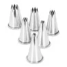 Set 6 Bocchette Decorazione Foro Stella XXL THERMOHAUSER