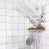 Supporto Porta Sacchetti e Beccucci Acciaio Bianco THERMOHAUSER