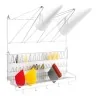 Supporto Porta Sacchetti e Beccucci Acciaio Bianco THERMOHAUSER