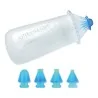 Penna Decorativa Silicone Trasparente con 5 Punte SILIKOMART