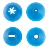 Penna Decorativa Silicone Trasparente con 5 Punte SILIKOMART
