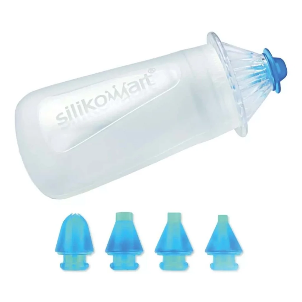 Penna Decorativa Silicone Trasparente con 5 Punte SILIKOMART