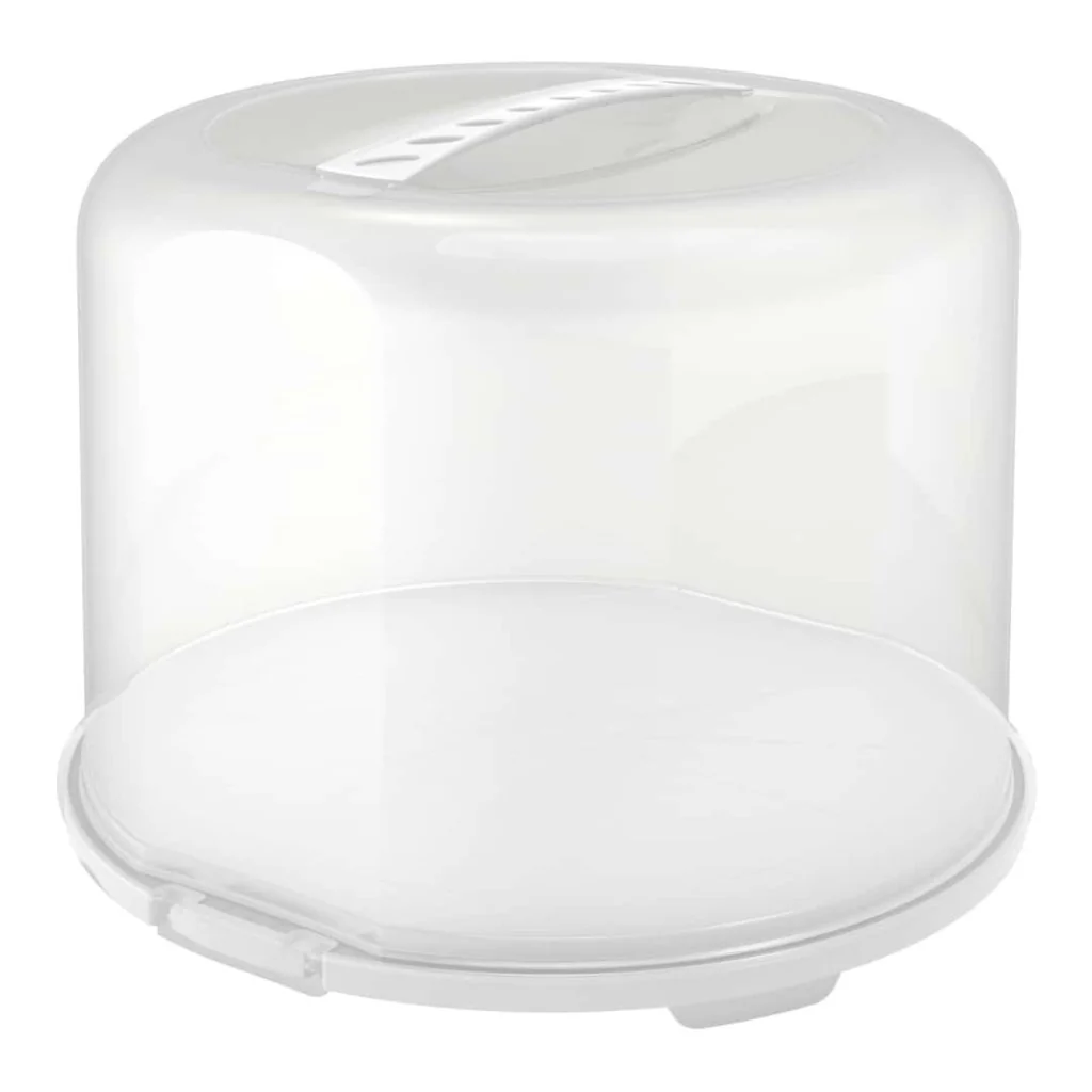 Porta Torta Fresh XL Bianco 35,5x34x5x26 cm EVA COLLECTION
