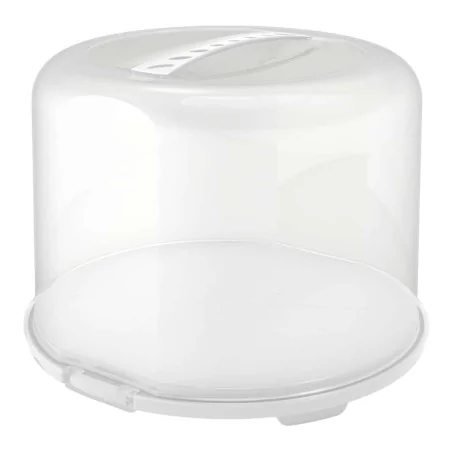 Porta Torta Fresh XL Bianco 35,5x34x5x26 cm EVA COLLECTION