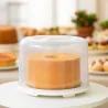 Porta Torta Fresh XL Bianco 35,5x34x5x26 cm EVA COLLECTION