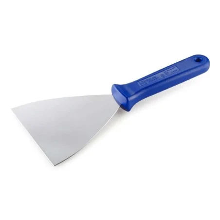 Spatola Pasticceria Bordo Dritto Acciaio Blu 12 cm THERMOHAUSER