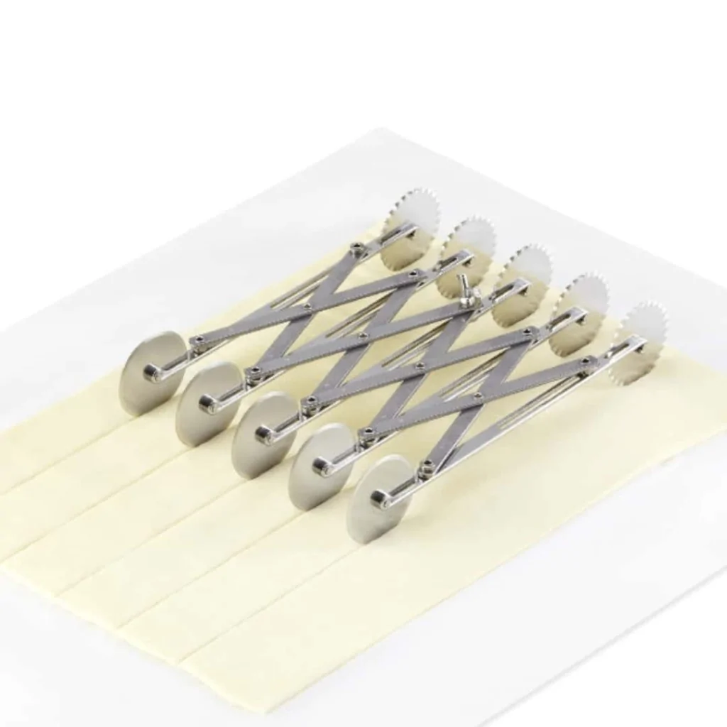 Tagliapasta Liscia e Ondulata 5 Ruote ø 5,5 cm THERMOHAUSER