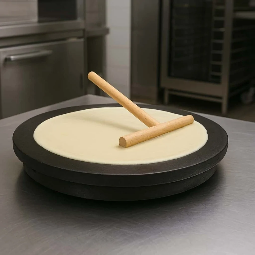 Spatola Crepes Legno 18x18 cm SAMBONET PADERNO