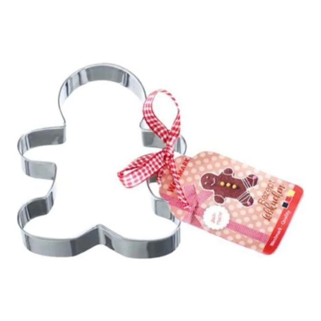 Tagliabiscotti Gingerman Inox 12 cm WESTMARK