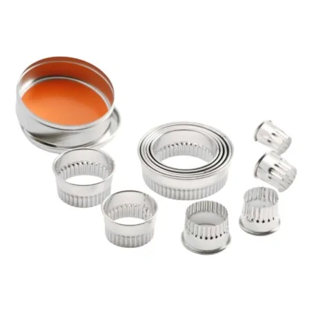 Set 11 Tagliapasta Tondi Festonati con Scatola THERMOHAUSER