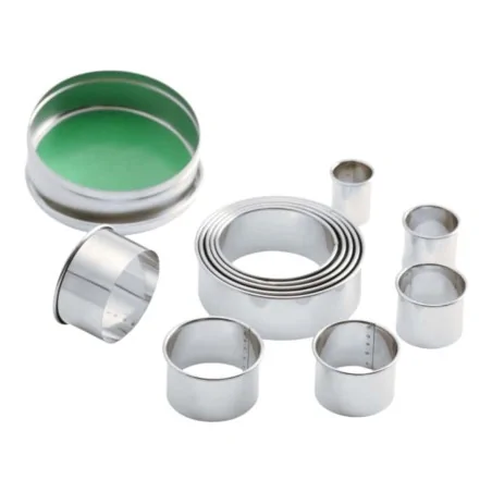 Set 11 Tagliapasta Tondi Lisci con Scatola THERMOHAUSER