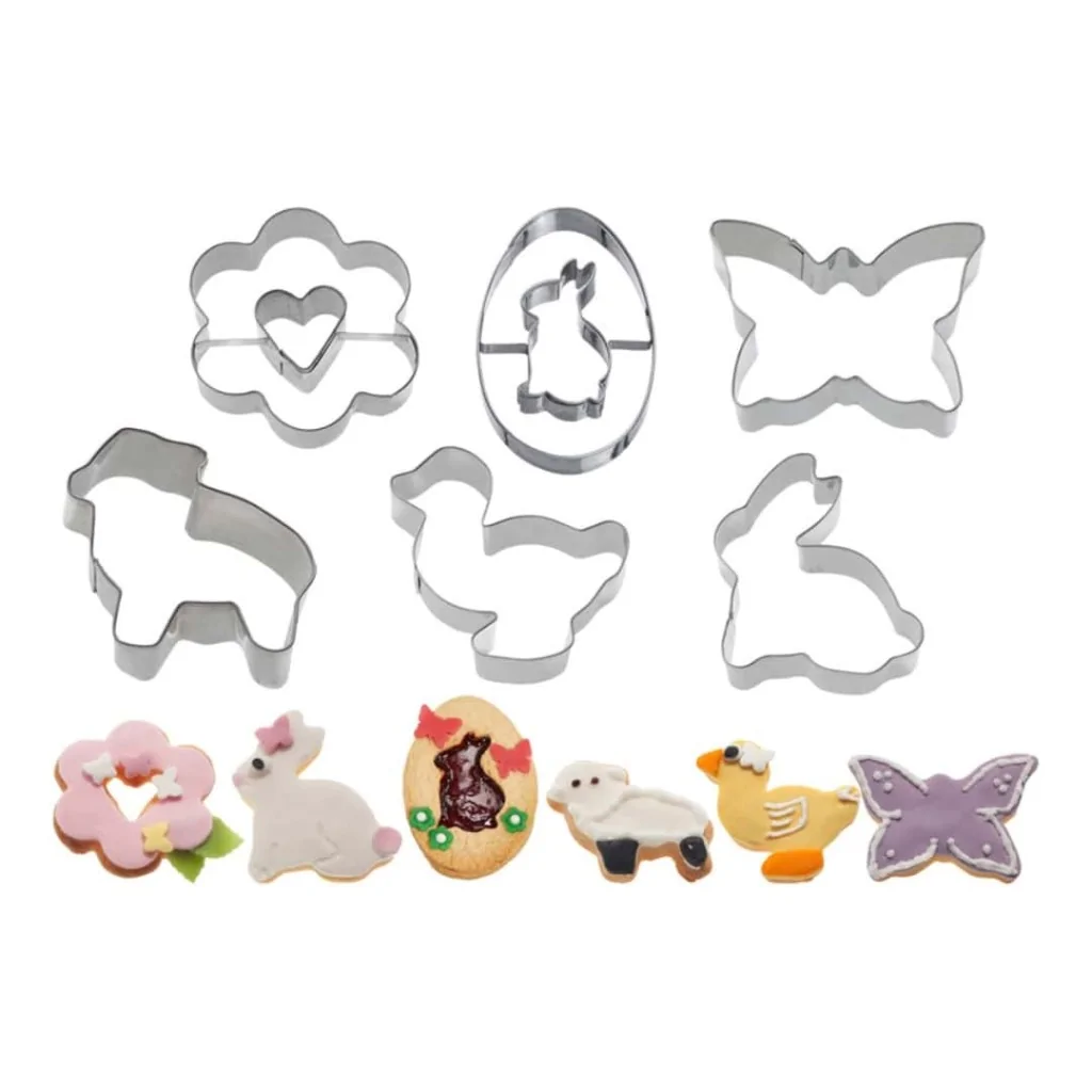 Tagliapasta Biscotti Pasqua Inox 6 pz WESTMARK