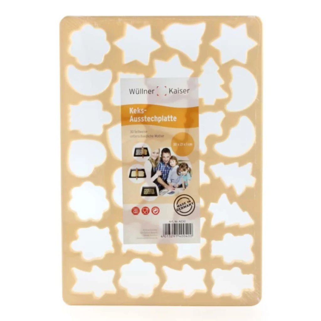 Placca Tagliabiscotti Assortiti Natalizi 30x21 cm EVA COLLECTION