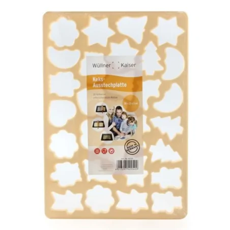 Placca Tagliabiscotti Assortiti Natalizi 30x21 cm EVA COLLECTION