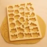 Placca Tagliabiscotti Assortiti Natalizi 30x21 cm EVA COLLECTION