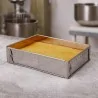 Cornice Torte Regolabile Inox 25-46 x 17-32 cm EVA COLLECTION