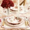 Piatti Fondi Rossi Christmas Bouquet ø 24 cm 8pz GIVI ITALIA