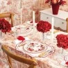 Tovaglioli Rossi Christmas Bouquet 33x33 cm 16 pz GIVI ITALIA