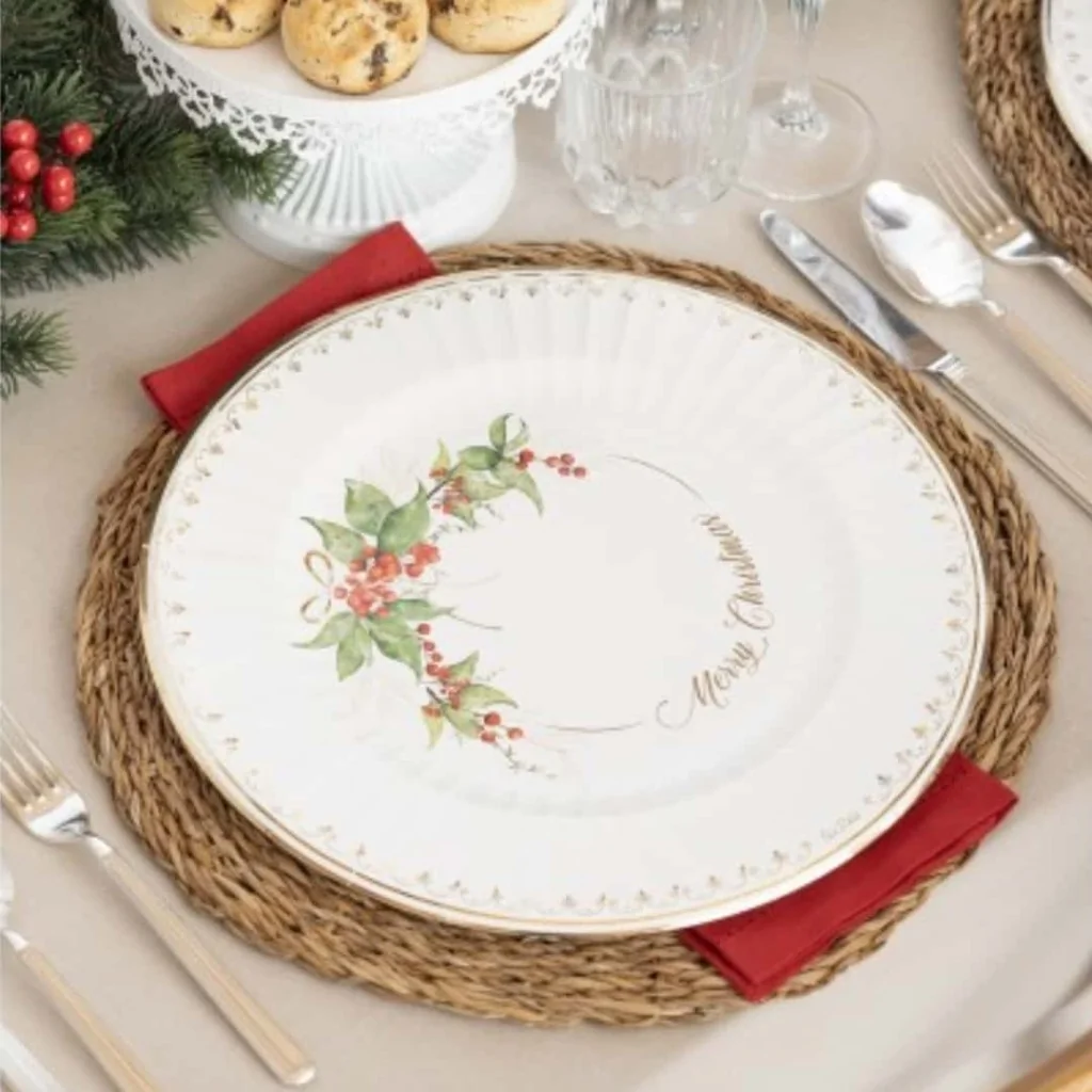 Sottopiatti Oro Garland 33 cm 6pz GIVI ITALIA