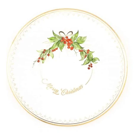 Piatti Piani Oro Garland 27 cm 8pz GIVI ITALIA