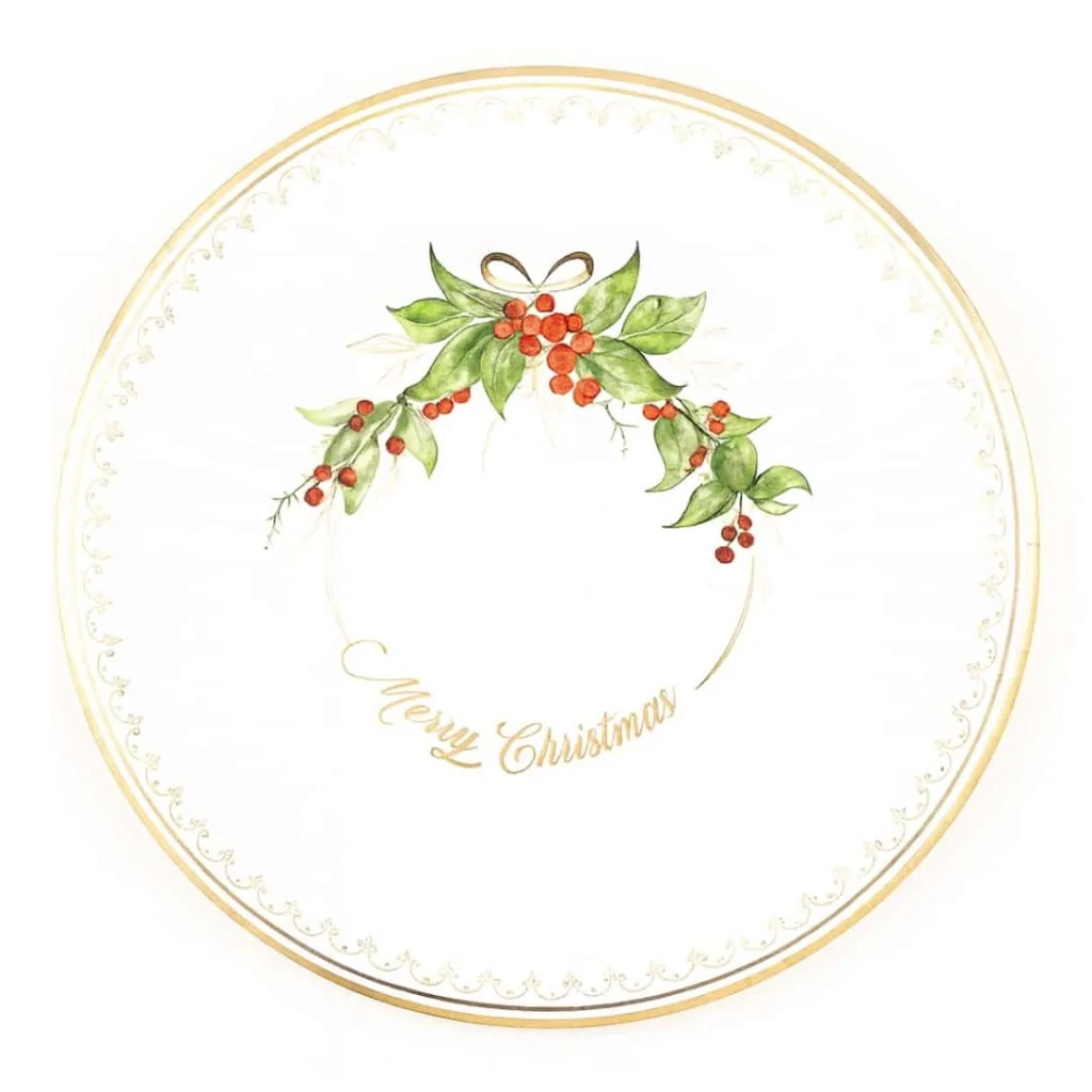 Piatti Dessert Oro Garland 21 cm 8pz GIVI ITALIA