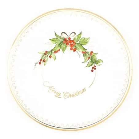 Piatti Dessert Oro Garland 21 cm 8pz GIVI ITALIA