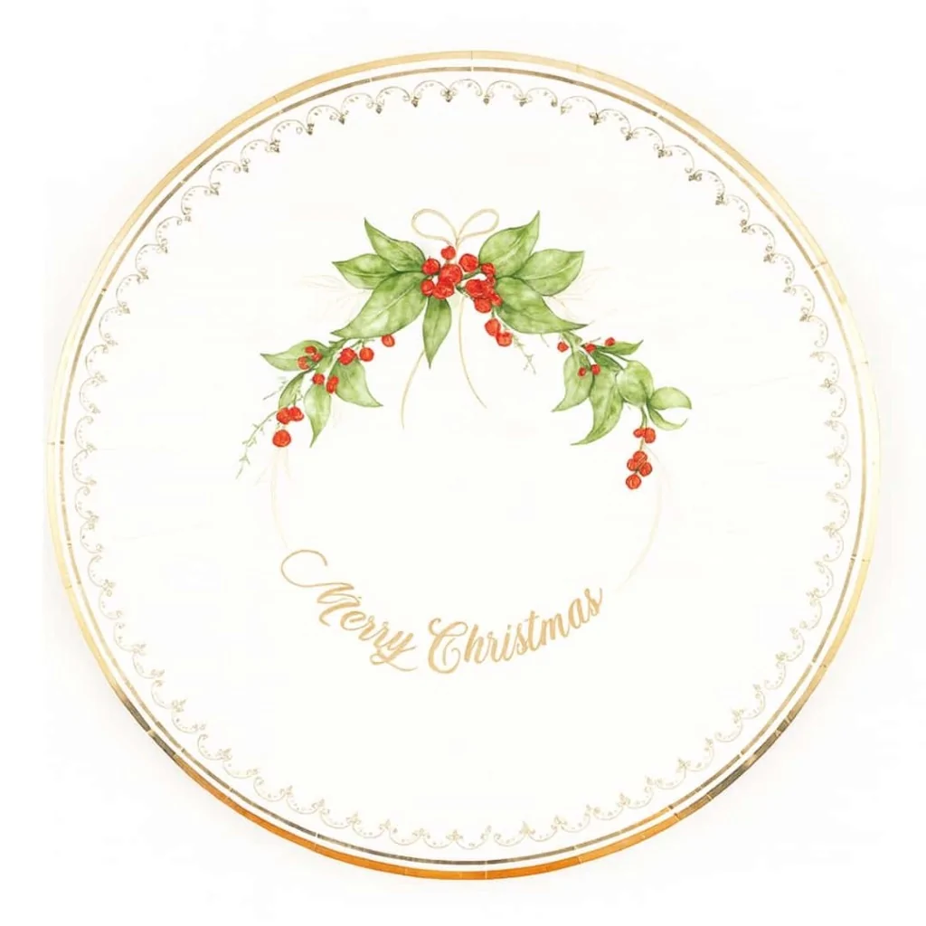 Piatti Fondi Oro Garland 24 cm 8pz GIVI ITALIA