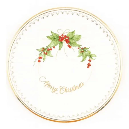 Piatti Fondi Oro Garland 24 cm 8pz GIVI ITALIA