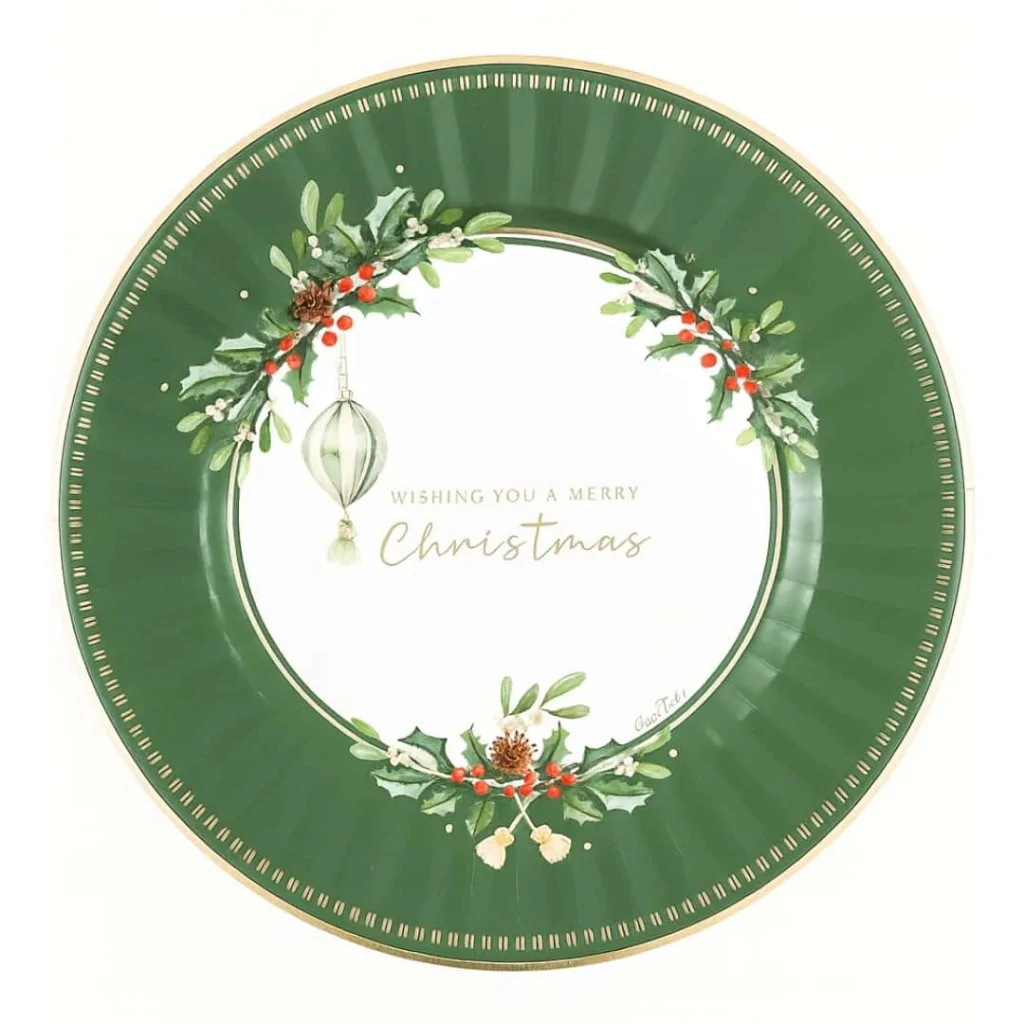 Sottopiatti Verdone Merry Christmas To You 33 cm 6pz GIVI ITALIA